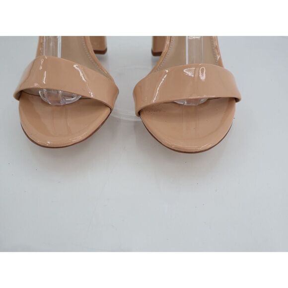 Sam Edelman Womens Yaro Ankle Strap Beige Patent Sandals Size 9.5 M Bridal Prom - Picture 5 of 14